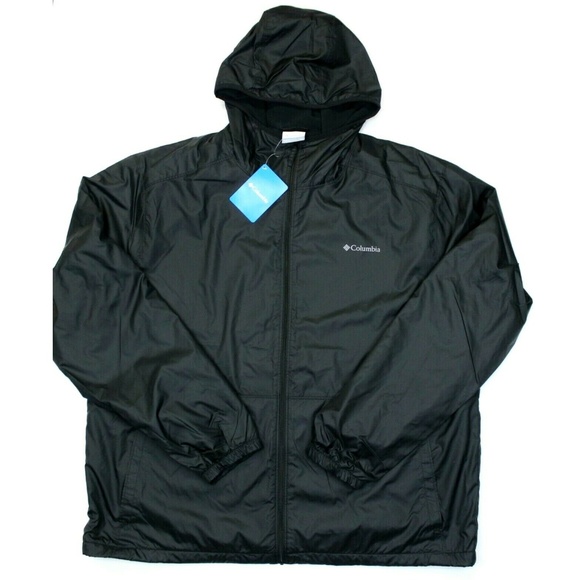 columbia fleece lined windbreaker